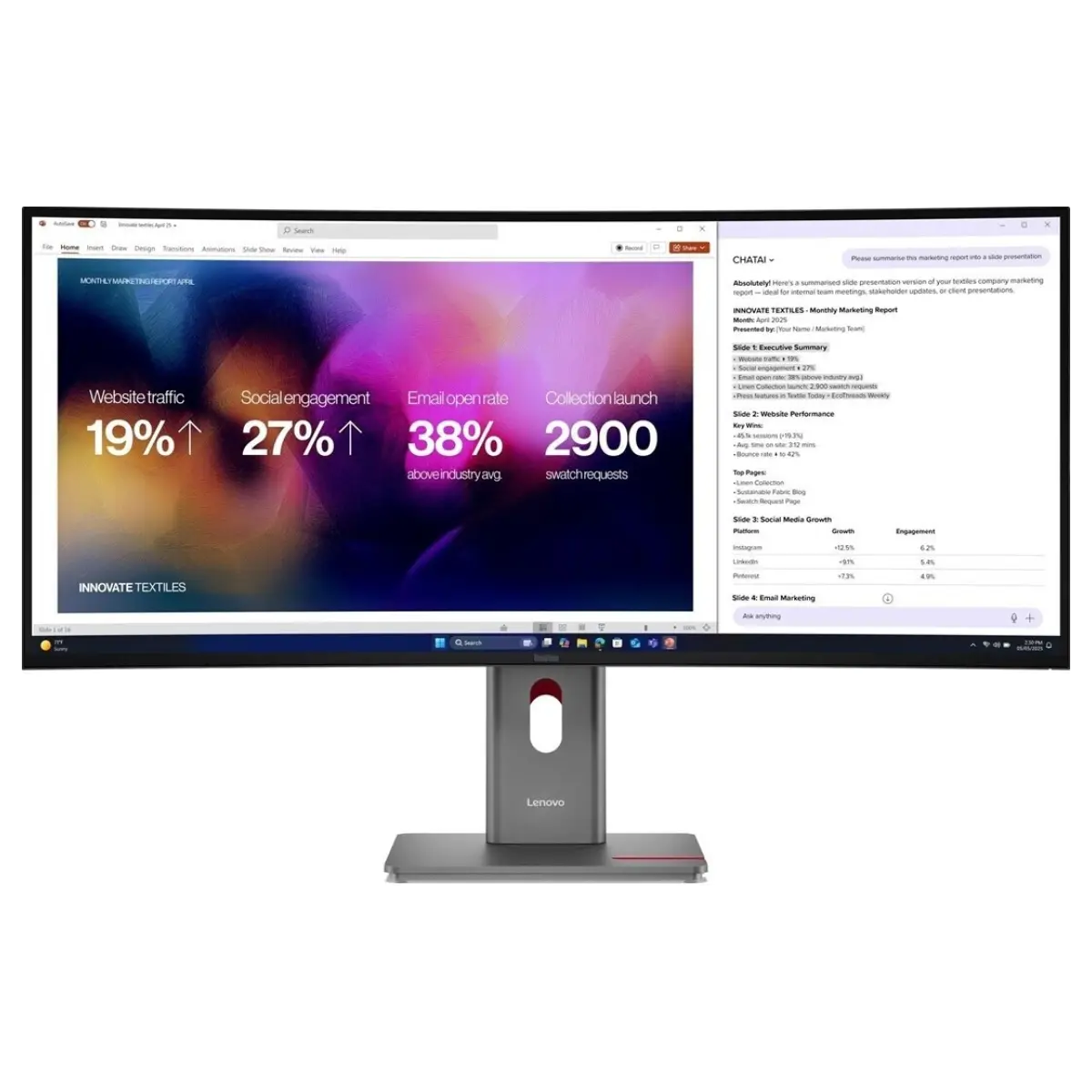 Lenovo ThinkVision P40wd-40